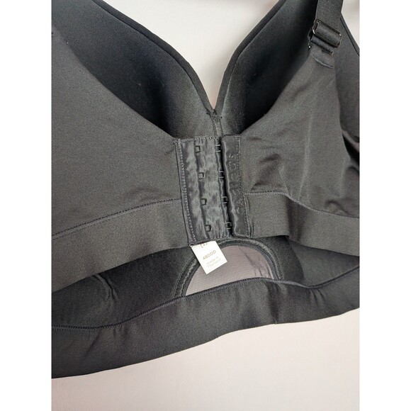 Cacique Bra 48DDD Lightly Lined No-Wire Black Lane Bryant Wireless Plus Size - Picture 7 of 11